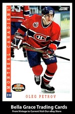 1993-94 Score Canadian Oleg Petrov #459 Montreal Canadiens