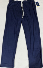 Polo Ralph Lauren Men s Pajama Pants XL Navy Blue Knit Cotton Drawstring
