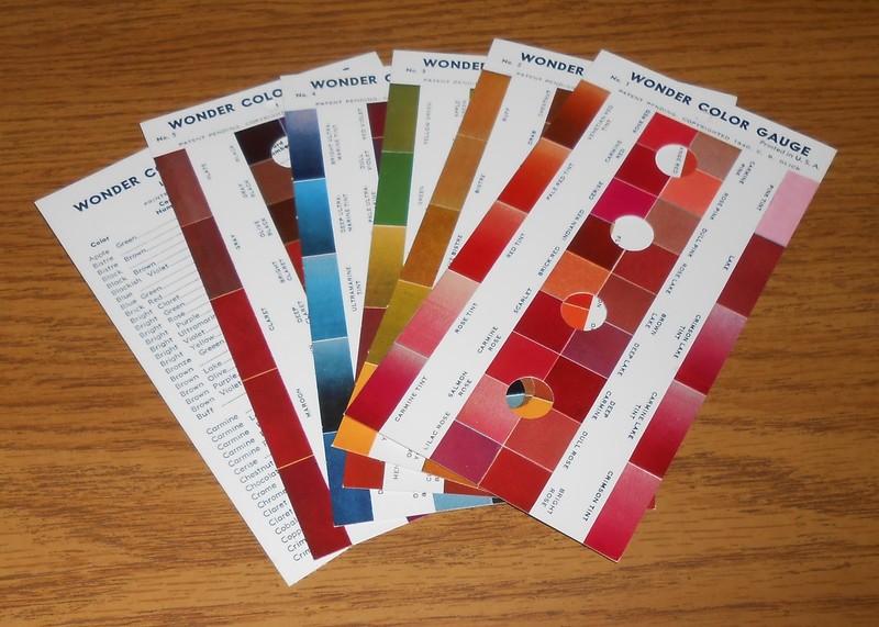 Wonder Color Gauge - Stamp Color Guide  Meghrig  & Sons