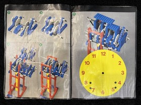 Vintage 1980 LEGO Expert Builder Technic Idea Book 8888 + Extra Manual 854