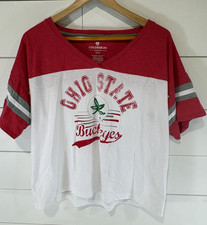 Colosseum Ohio State Buckeyes OSU Women’s Graphic T-Shirt Size XXL