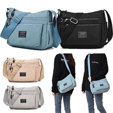 Large Womens Waterproof Messenger Cross Body Ladies Handbag Bag Shoulder Bag NEW