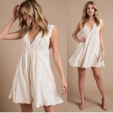FREE PEOPLE Cactus Flowers Mini Dress - Size S