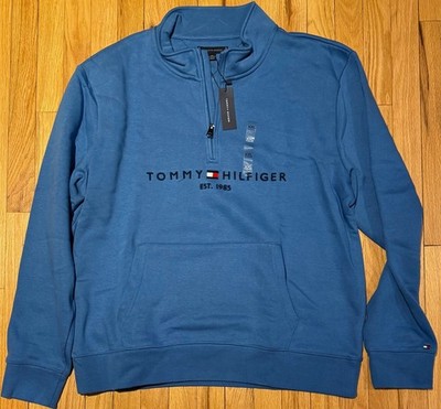 TOMMY HILFIGER  Sweatshirt Men 1/4 zip Sz. XXL NWT