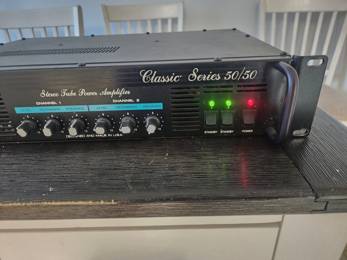 Peavey Classic 50/50 Tube Amplifier - Rack Mountable | eBay