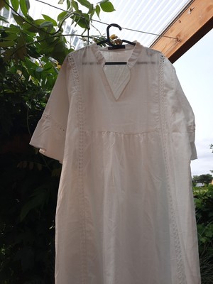 Zanzea Leichtes Weites Sommerkleid 50 48 Hängerkleid Kurzarm Übergröße