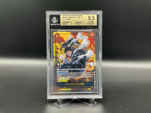 Monkey.D.Luffy (Parallel) graded BGS 9.5 for sale on eBay