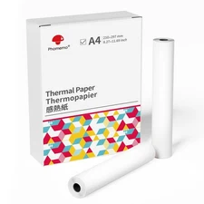 A4 Thermal Paper Quick-dry Continuous Thermal Printing Paper Compatible with ...