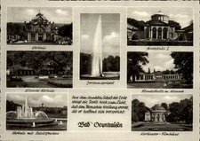 RPPC Bad Oeynhausen Kurpark Germany vintage postcard a353