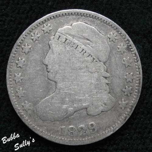 1829-P Capped Bust Dime — photo from another recent sale