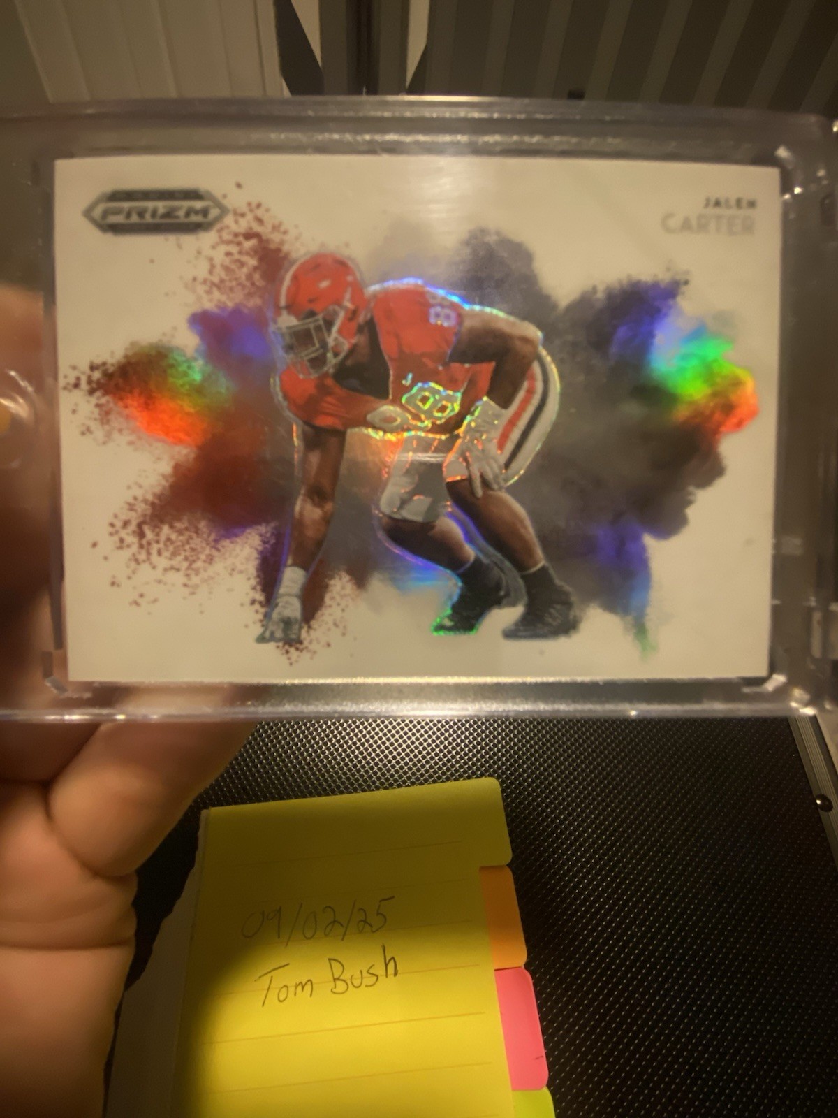 2023 Panini Prizm Draft Picks - Jalen Carter Color Blast Prizm - Case Hit 🚀 💥