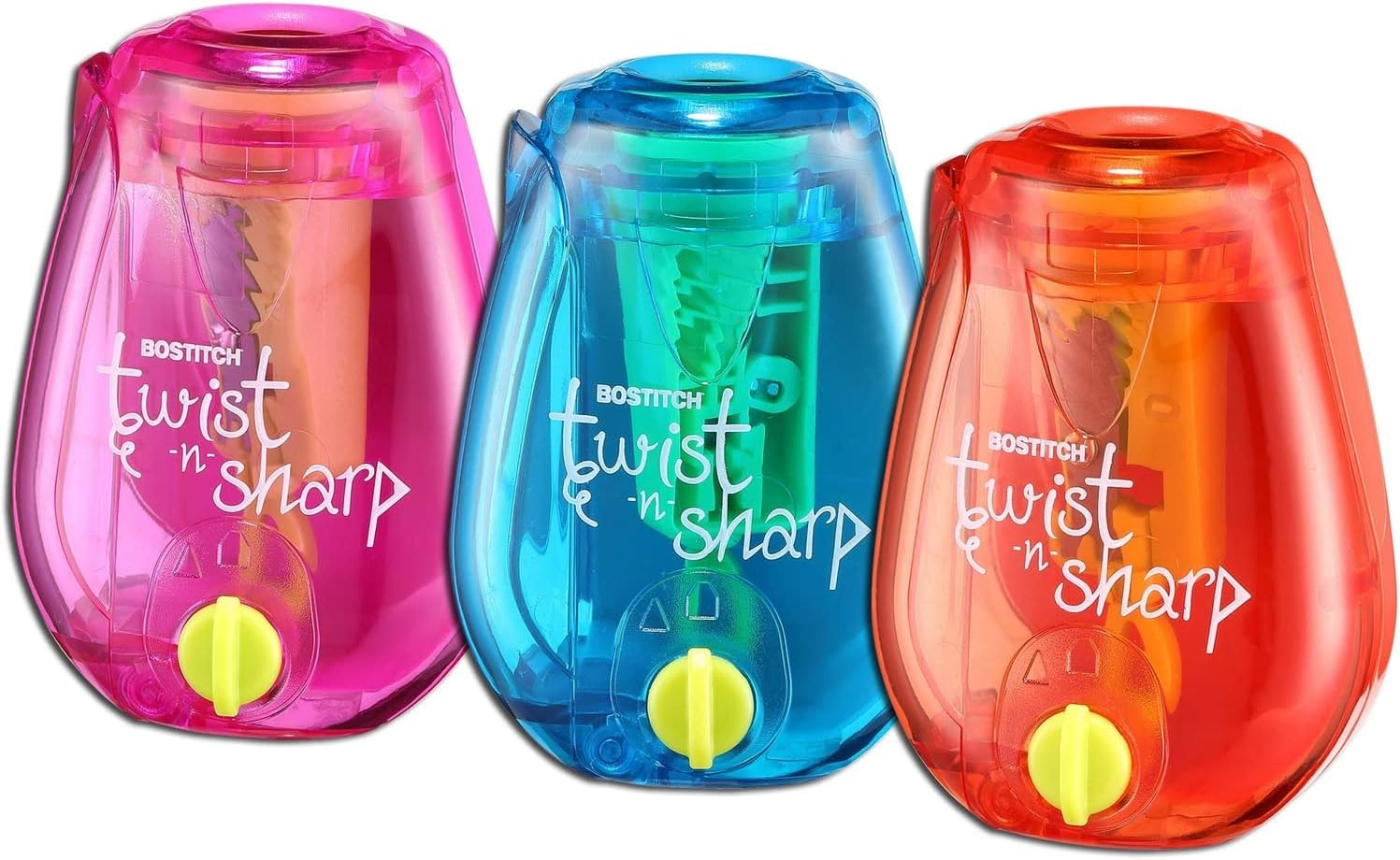 Sharpener One Assorted Color Twist-n-sharp School Office Home