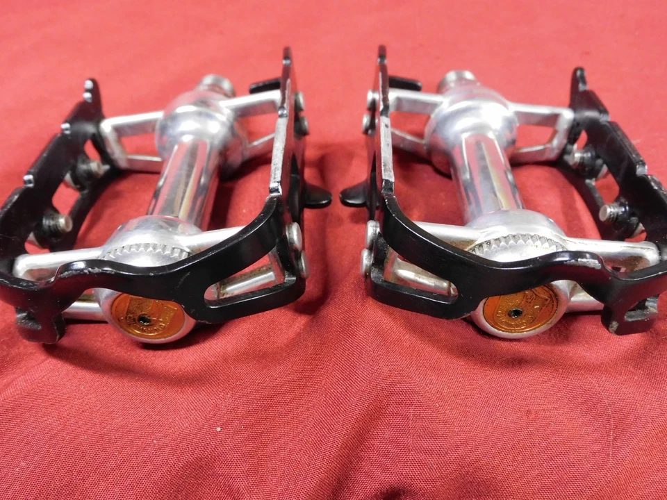 Pedales Campagnolo Tullio 1983 vintage 50 aniversario con husillos de titanio Foto 2 de 4