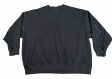 Adidas Black Crewneck Sweatshirt Pullover Lon...