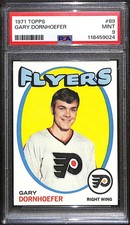 1971 Topps #89 Gary Dornhoefer  PSA 9 MINT C101596