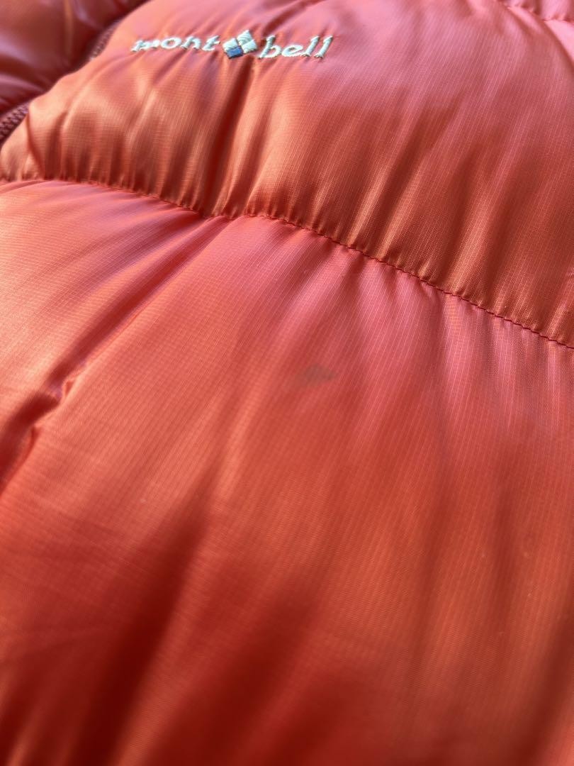 90S Mont-Bell Alpine Down Jacket Orange S Archive | eBay