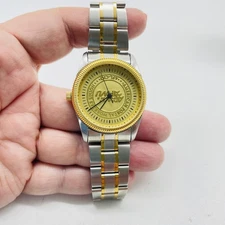 APWU American Postal Workers Union Watch Mens Two Tone Analog Stainless Steel