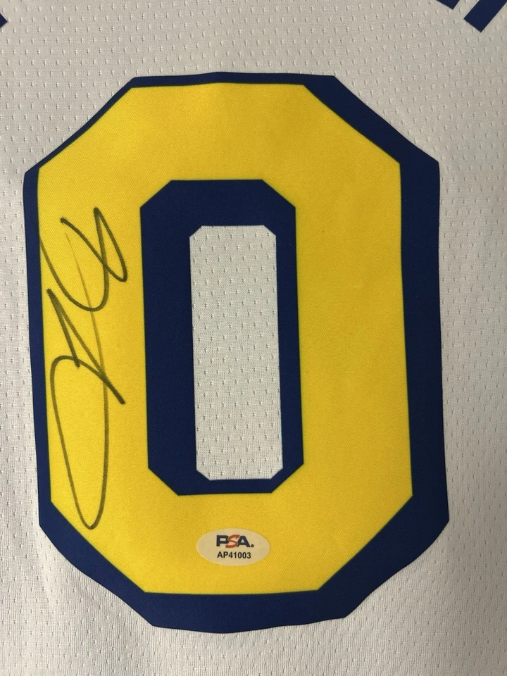 Gary Payton ii Signed Golden State Warriors Jersey Autographed PSA/DNA - Image 3 of 4
