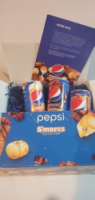 Pepsi Smores Flavored Soda  Limited Edition S'mores 3 Cans 2022 Unopened Sealed 