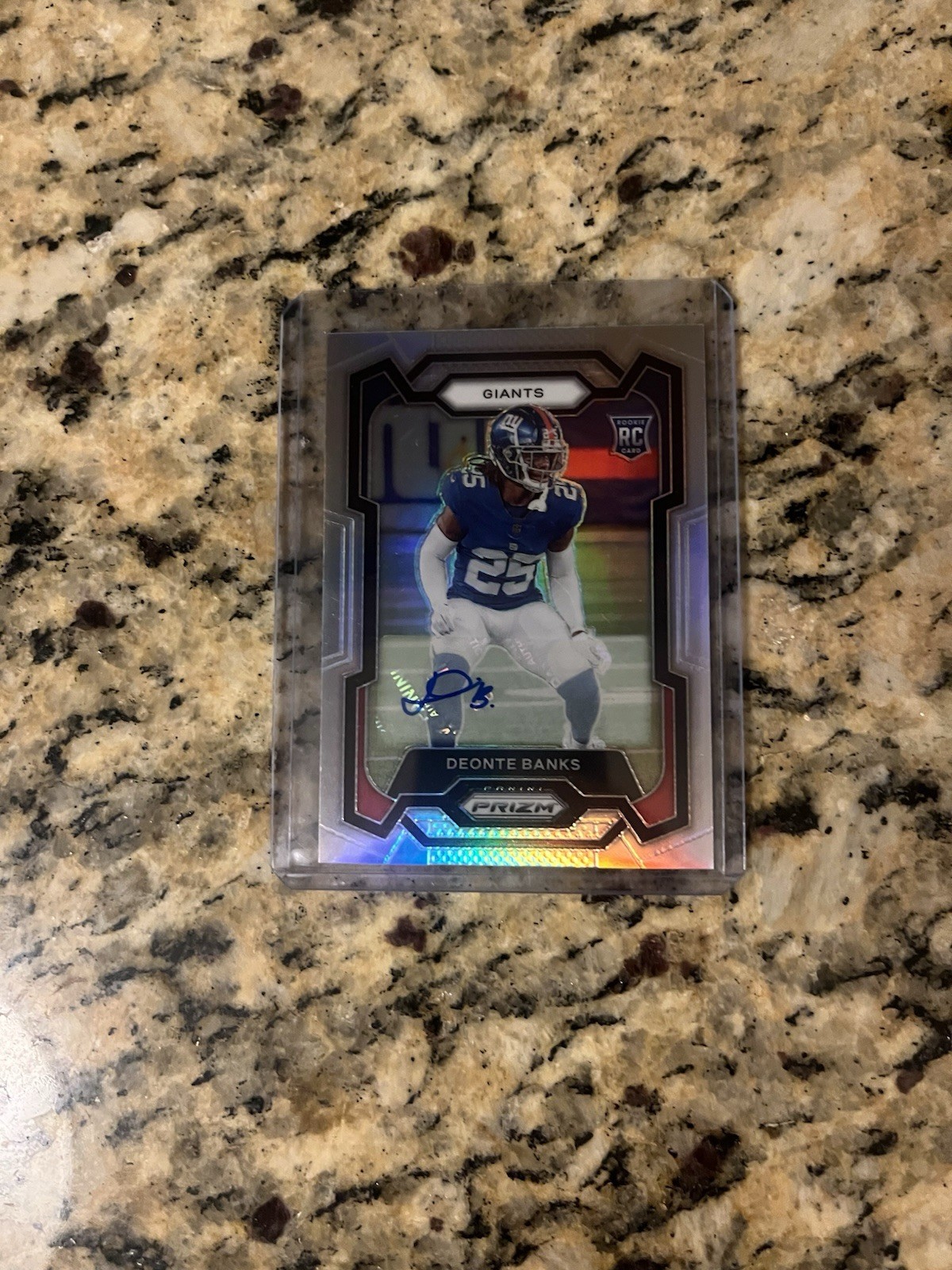 2023 Panini Prizm - Rookies Deonte Banks #376 Silver Prizm Autographs (AU, RC)