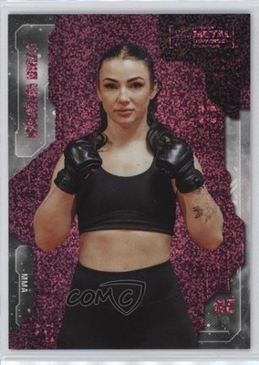 2024 Skybox Metal Universe Champions Pink FX 18/75 Lydia Warren #73 0io0