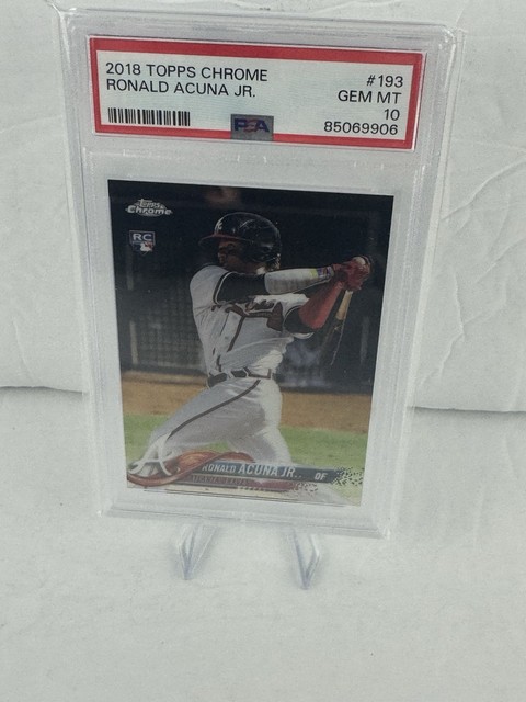 Ronald Acuña Jr. 2018 Topps Topps Chrome Rookie