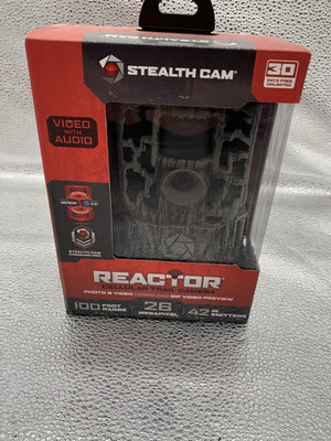 NEW Stealth Cam Reactor Cell 26MP Trail Camera w/Video Capability, STC-RATW V2