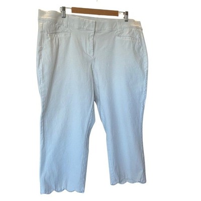 Lane Bryant  The Allie  Ankle Pants | Size 18 | Stretch Cotton