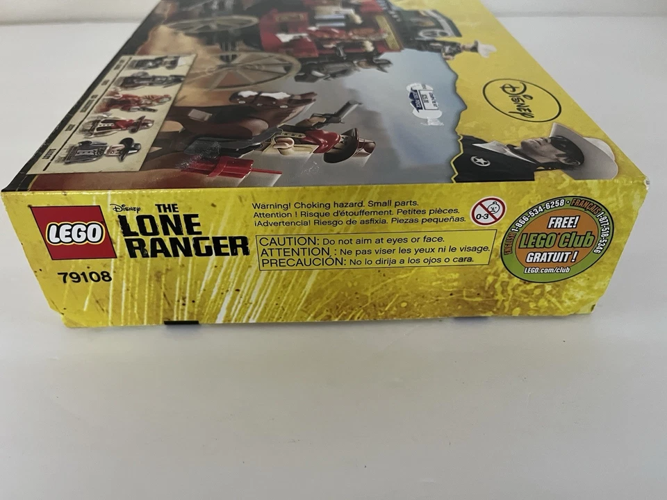 LEGO 79108 Одинокий рейнджер дилижанс побег вкл 5 минифигурки NISB новый запечатанный коробка - Изображение 3 из 4