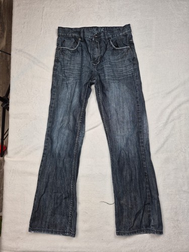 HELIX SLIMBOOT JEANS SIZE 16 - DARK WASH BOYS SZ 16 HELIX SLIM BOOT JEANS Cross