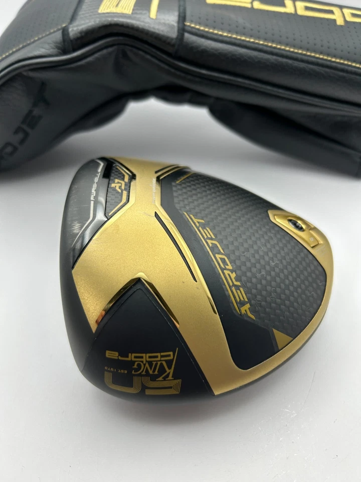 Cobra AeroJet 50Th Anniversary 10.5 Driver Head only With Head Cover RH 2320 - Image 4 of 4