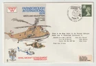 4/9/1974 UK GB Flown Cover - Farnborough International - Westland Helicopters