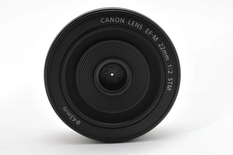 Canon EF-M 22mm f/2 STM Wide Angle Lens Black From JAPAN - Image 3 of 4