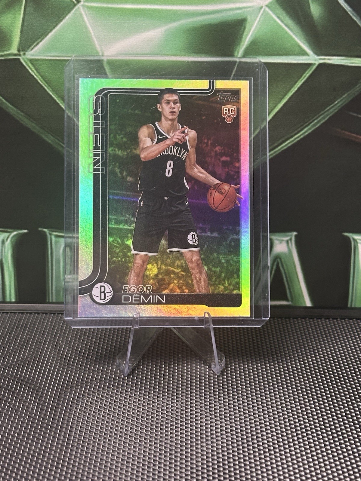2025-26 Topps - Egor Demin #208 Rainbow Foilboard (RC)
