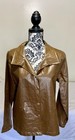 Women’s Vintage Robert Krugman Waxed 100% Linen 4 Button Jacket L — photo 1