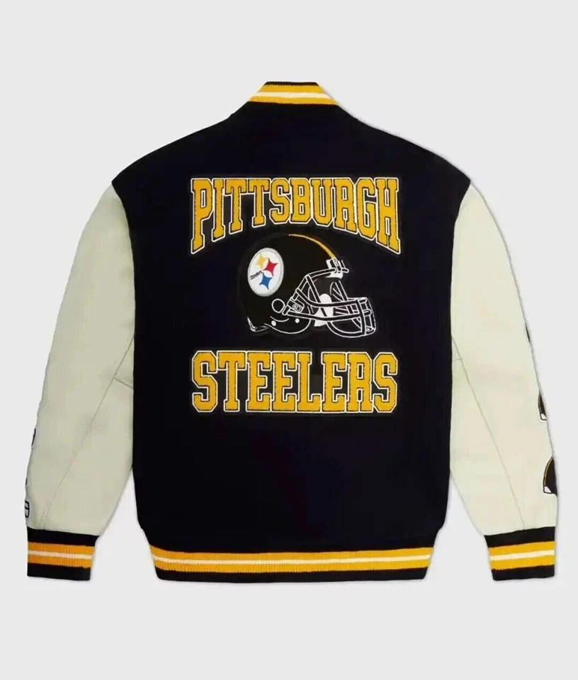 Pittsburgh Steelerrr Snoop Dogg Varsity Jacket