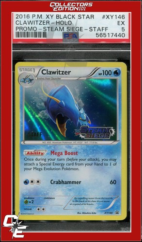 Clawitzer graded PSA 5 for sale on eBay
