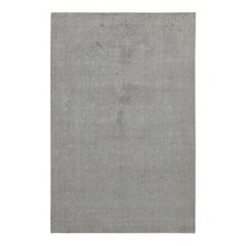 5'9" x 9' Taupe Fine Jacquard Hand Loomed Modern Wool and Art Silk Rug R80977