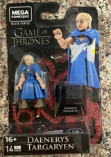 Mega Construx Game of Thrones Figurine of Daenerys Targaryen 14 Pcs - NEW
