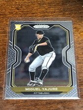 2021 Panini Prizm Baseball Tier II Miguel Yajure Pittsburgh RC #165 B23