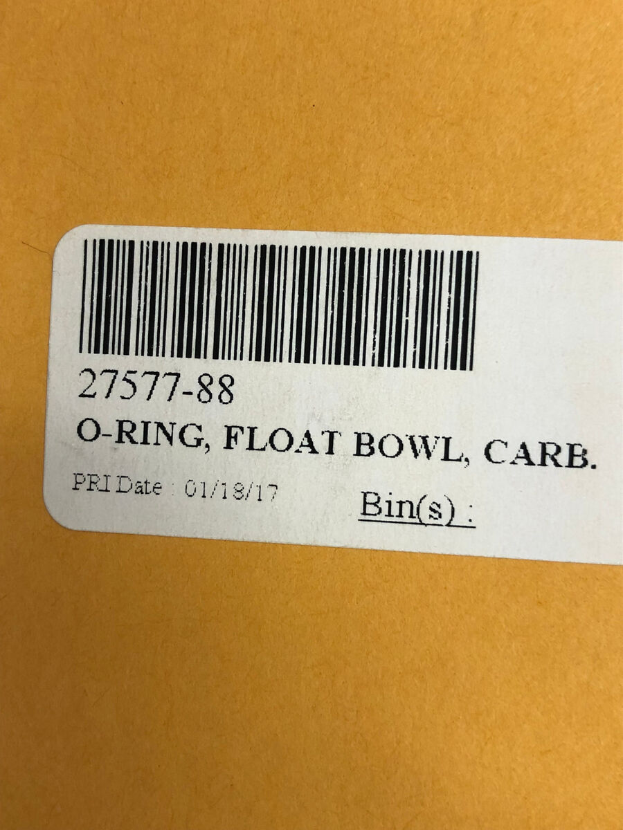 ぱわー NOS Harley Davidson Carburetor Float Bowl O-ring OEM P/N