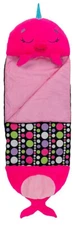 Happy Napper Narwhal Pink Sleeping Bag Size Large 30" x 66"