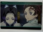 Demon Slayer KNY Anime Collectable Wafer Card New from Japan- Shinobu & Tanjiro — photo 2