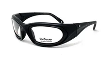 OnGuard Safety Eyewear OG 230S Black 55-22-118 w/ Integral Side Shields