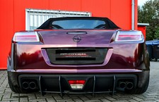 CUP Diffusor Ansatz + Seiten für Opel GT Roadster Heck Einsatz Stoßstange INGE