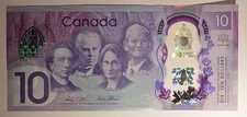 ^^ BRAND NEW ^^ $10 Dollar polymer Banknote 150 year commemorative