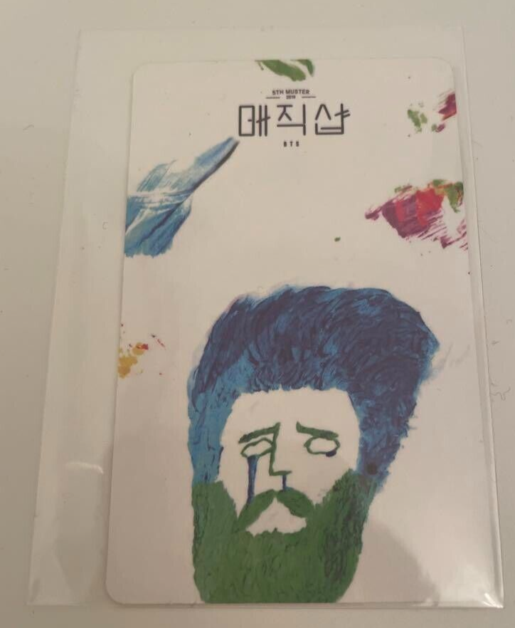 BTS V Taehyung Official Photo Card 5TH MUSTER Fan Meeting MAGIC