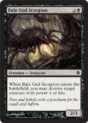 BALA GED SCORPION Rise of the Eldrazi MTG Magic the Gathering Cards DJMagic