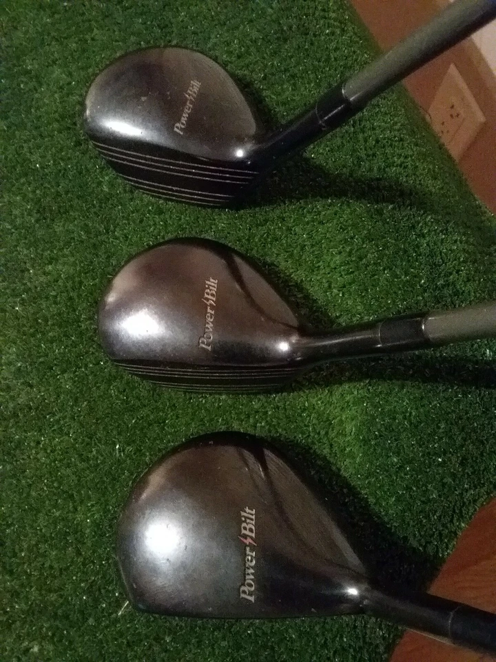 PowerBilt TPS Woods Set Driver 4-5 Woods Graphite Shafts  - Image 3 of 4