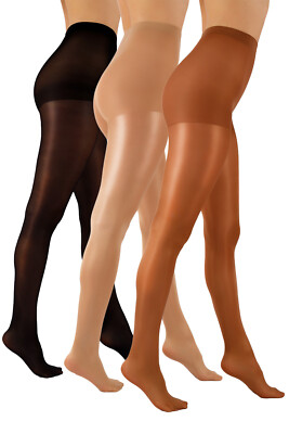 #ad #ad Glossy Shine 40 Den Sheer Woman#x27;s Tights Pantyhose Size S 4XL $9.99